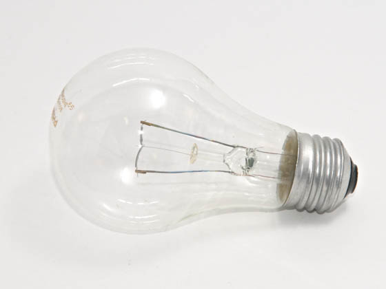 Philips Lighting 375220 60A/CL (130V) Philips 60 Watt, 130 Volt A19 Clear Bulb