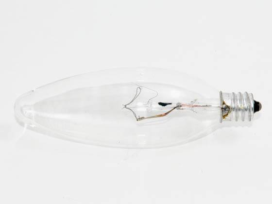 Philips Lighting 311159 40B10-1/2/4M (120V) Philips 40 Watt, 120 Volt Clear Blunt Tip Decorative Bulb