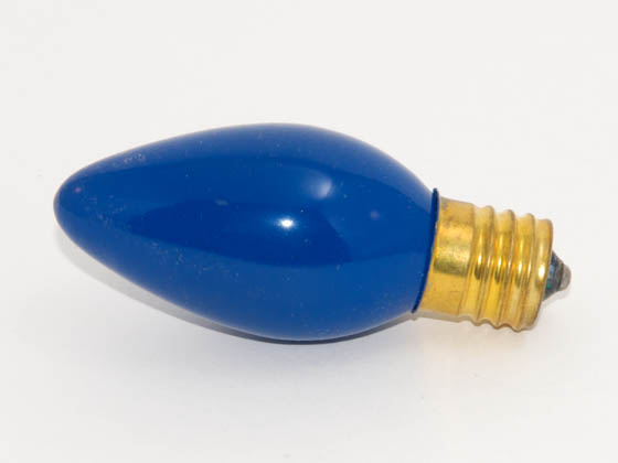 Value Brand LBD101 7C9N CB (120V) 7 Watt, 120 Volt C9 Blue Indicator Bulb
