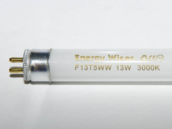 Bulbrite 501013 F13T5WW 13W 21in T5 Warm White Fluorescent Tube