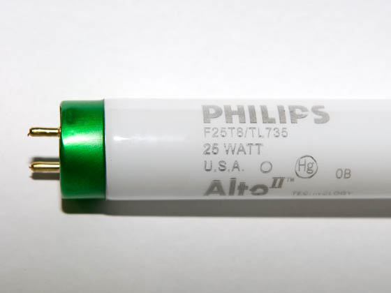 Philips Lighting 368282 F25T8/TL735/ALTO Discontinued Philips 25 Watt, 36 Inch T8 Neutral White Fluorescent Bulb