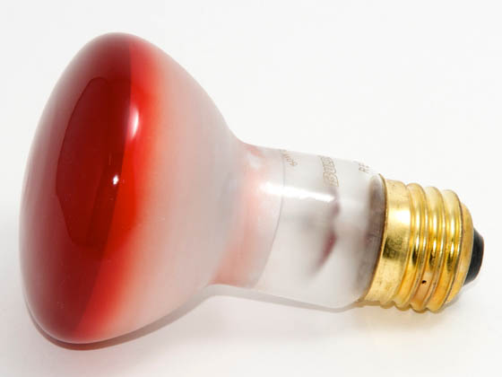 Bulbrite 227050 50R20R  (Red) 50W 120V R20 Red Reflector Flood E26 Base