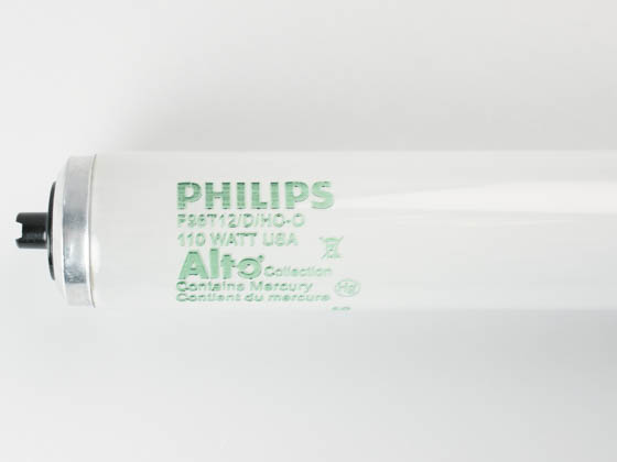 Philips Lighting 381774 F96T12/D/HO-O ALTO (Outdoor) Philips 110W 96in T12 Outdoor Daylight White Fluorescent Tube, Full Pallets Only