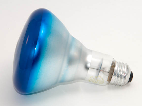 Philips Lighting 249045 75BR30/B (Blue) Philips 75 Watt, 120 Volt BR30 Blue Reflector Bulb
