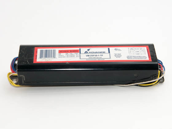 Advance Transformer VM2SP30TP VM2SP30TP (277V) Philips Advance 277 Volt Two Lamp F30T12 Magnetic Ballast