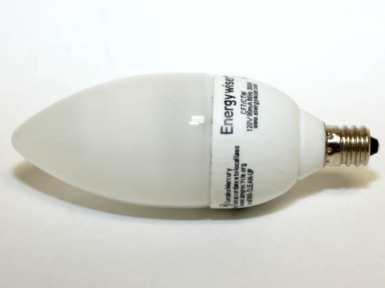 Bulbrite 513007 CF7/CTW 40 Watt Incandescent Equivalent, 7 Watt, 120 Volt Torpedo CFL Bulb