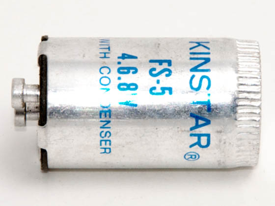 Westinghouse FS-5 FS-5 Fluorescent Starter Eiko Fluorescent Lamp Starter 120V for 4W to 8W Fluorescent Bulb