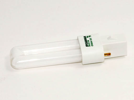 Bulbrite 504405 CF5DS/41K 5 Watt 2-Pin Cool White Single Twin Tube CFL Bulb