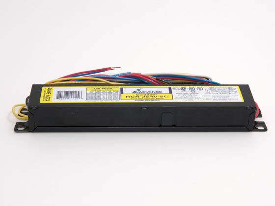Advance Transformer RCN2S40-SC DISCONTINUED-SELL  ICN2S40N35I Philips Advance 120 Volt Two Lamp F40T12 or F34T12 Electronic Ballast