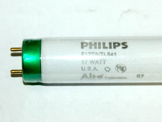 Advanced Lamp Coatings P367938 F17T8/TL841-PH-PSG (DISC - Use 281899 Safety) 17 Watt, 24 Inch T8 Cool White Safety Coated Fluorescent Bulb