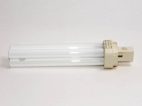 Philips Lighting 383224 PL-C 26W/830/ALTO  (2-Pin) Philips 26W 2 Pin G24d3 Soft White Double Twin Tube CFL Bulb