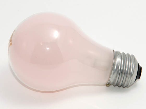 Philips Lighting 348227 60A/STP/PK (Pink) Philips 60 Watt, 120 Volt A19 Pink Bulb