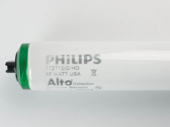 Philips Lighting 366534 F72T12/D/HO/ALTO Philips 85W 72in T12 High Output Daylight White Fluorescent Tube