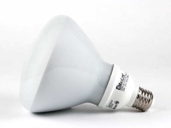 MaxLite M33023 SKR423FLWW-107 125 Watt Incandescent Equivalent, 23 Watt, R40 Warm White Compact Fluorescent Medium Base Bulb