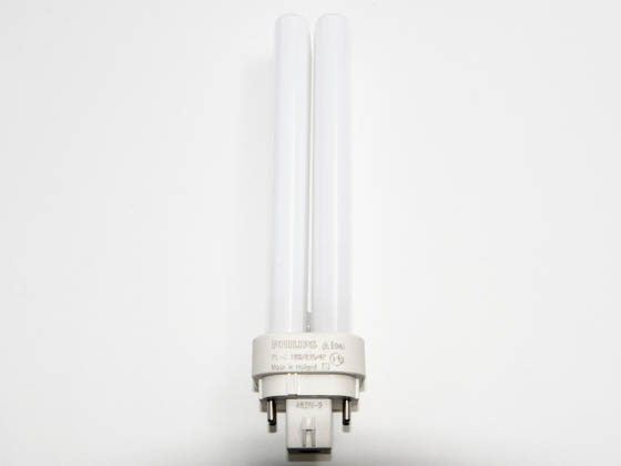 Philips Lighting 383323 PL-C 18W/835/4P/ALTO (4 Pin) Philips 18W 4 Pin G24q2 Neutral White Double Twin Tube CFL Bulb