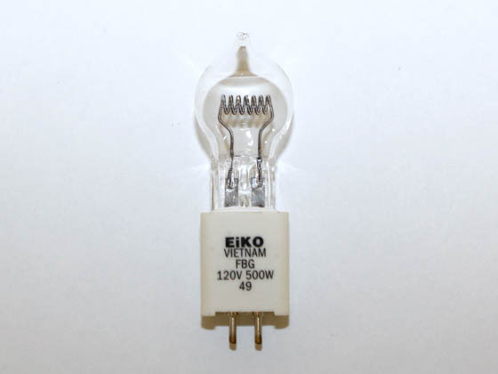 Eiko W-FBG/FBD FBG/FBD 500 Watt, 120 Volt FBG/FBD Bulb
