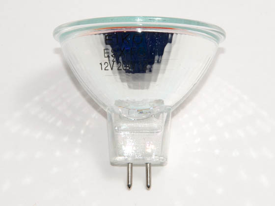 Eiko W-ESX-FG ESX-FG (12V, 3000 Hrs) 20W 12V MR16 Narrow Spot ESX Bulb with Front Glass