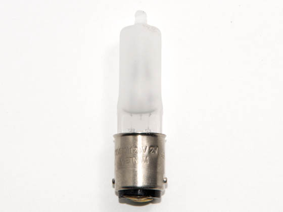 Eiko W-Q100DC/2V-120V Q100DC/2V-120V (ETD) 100W 120V T4 Frosted Halogen DC Bayonet ETD Bulb