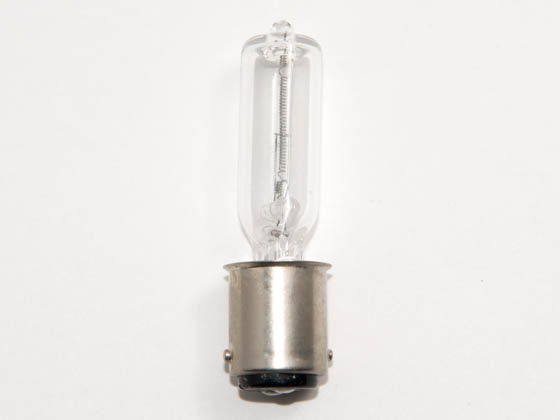 Eiko W-Q100CL/DC/2V-120V Q100CL/DC/2V-120V 100 Watt, 120 Volt T4 Clear Halogen DC Bayonet ESR Bulb