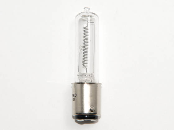 Eiko W-Q250CL/DC-130V Q250CL/DC-130V 250W 130V T4 Clear Halogen Double Contact Bayonet Bulb