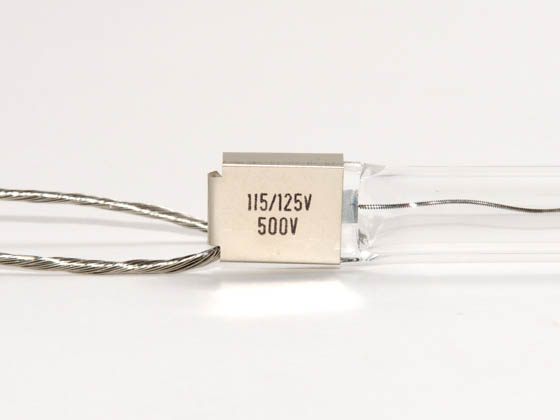 Eiko W-17008 17008 500 Watt, 115-125 Volt Clear T3 Halogen Double Ended Heat Lamp with 6" Leads