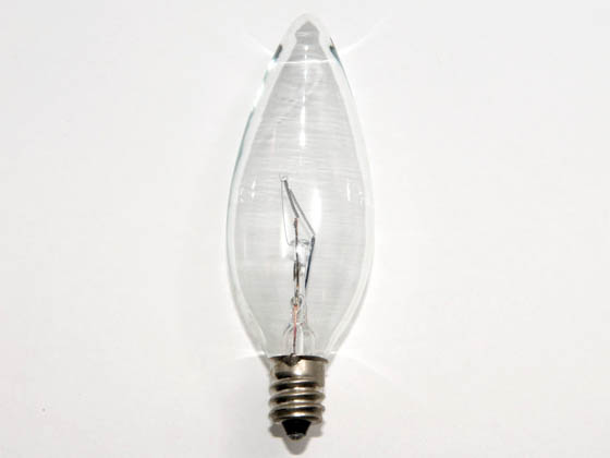 Bulbrite B460060 KR60CTC/32 60W 120V Clear Krypton Blunt Tip Decorative Bulb, E12 Base