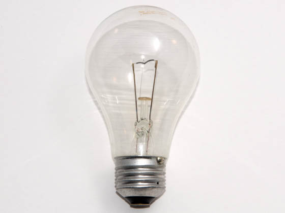 Philips Lighting 167940 60A/CL/LL Philips 60 Watt, 120 Volt A19 Clear Long Life Bulb