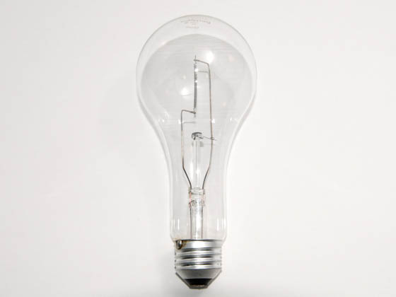 Philips Lighting 167980 200A/CL/LL Philips 200 Watt, 120-130 Volt A23 Clear Long Life Bulb