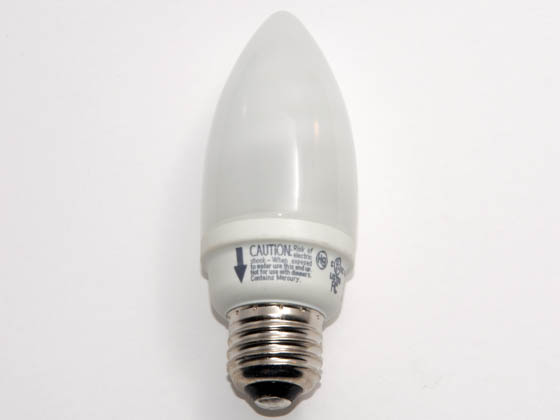 TCP TEC10709 10709 (Medium Base)(obsolete) 9W Warm White Torpedo CFL Bulb, E26 Base