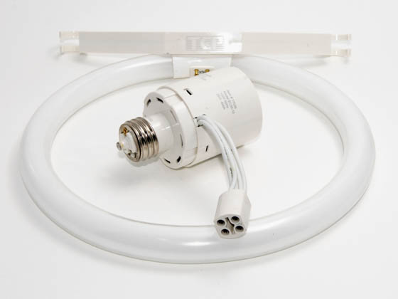 TCP TEC17036-32-41K 17036-32-41K Three PC KIT 32 Watt T6 Circline Bulb, 36 Watt Screw-in Circline Ballast