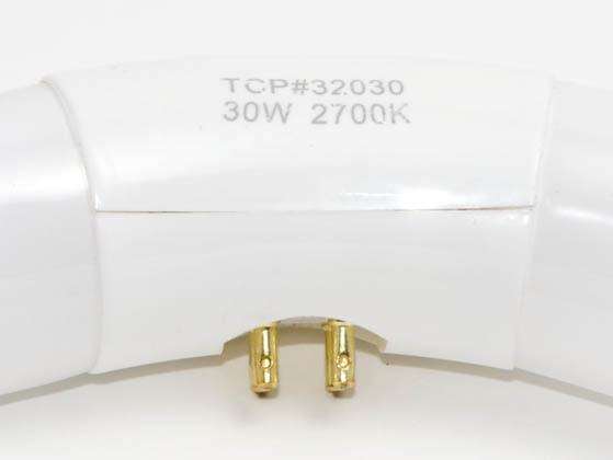 TCP TEC32030 FCL-30EX-L 30W 9in Diameter T9 Warm White Circline Bulb
