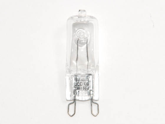 Base G9 Bulbrite 860829 50 W Dimmable T4 Shape Bi-Pin Halogen Bulb 5 Pack Clear 