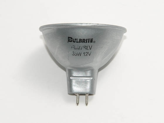 Bulbrite B638351 FMW/SLV  (12V, 3000 Hrs) 35W 12V MR16 Halogen Flood FMW Bulb