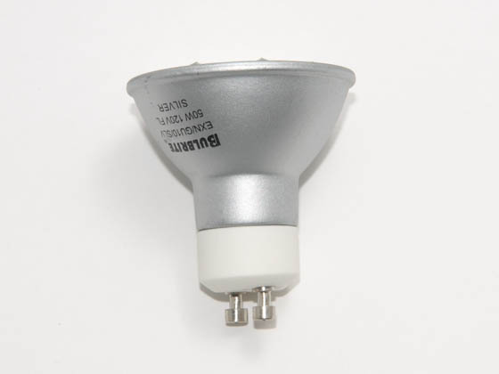 Bulbrite B638051 EXN/GU10/SLV (120V, 3000 Hrs) 50W 120V MR16 Halogen Flood EXN Bulb