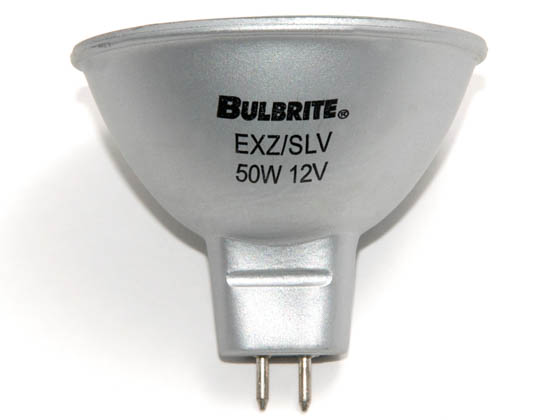 Bulbrite B638511 EXZ/SLV (12V, 3000 Hrs) 50 Watt, 12 Volt MR16 Halogen Narrow Flood EXZ Bulb