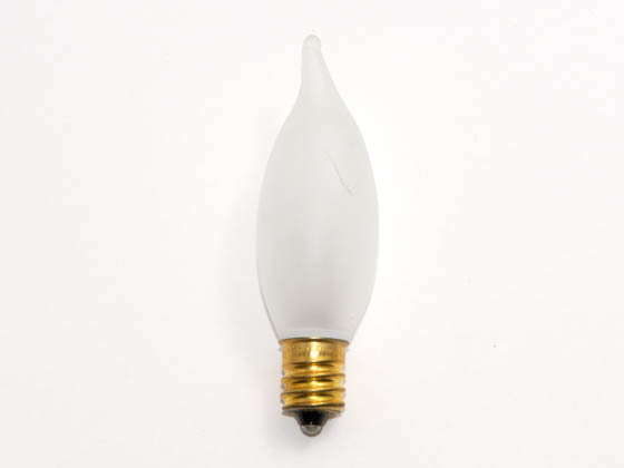 Bulbrite B404210 10CFF/20 10W 130V C7 Frosted Decorative Bulb, E12 Base