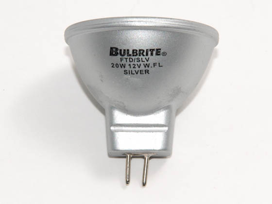 Bulbrite B638201 FTD/SLV  (12V) 20W 12V MR11 Halogen Flood FTD Bulb