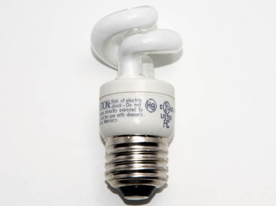 TCP TEC28904 28904   DISCONTINUED 25 Watt Incandescent Equivalent, 4 Watt, 120 Volt Warm White Spiral CFL Bulb
