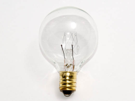 Bulbrite B301010 10G12CL (130V, Clear) 10W 130V G12 Clear Globe Bulb, E12 Base