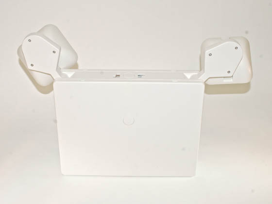 TCP TEC20784 TCP 20784 120 to 277V Red LED Exit Sign with Incandescent Emergency Lights