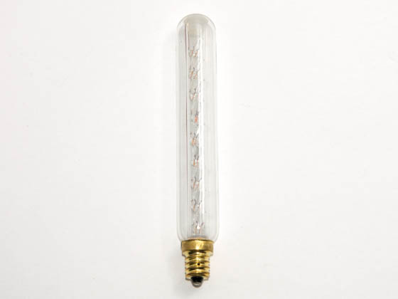 Bulbrite B707503 9T6.5C (120V) 9W 120V T6.5 Clear Tube E12 Base