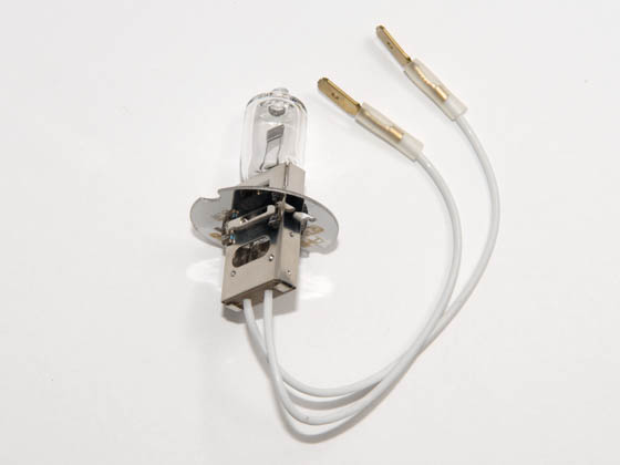 Narva 6122 6.6 Amp, 100 Watt Prefocus Halogen Airfield Lamp with PKX30d Base and MALE Cable Connectors
