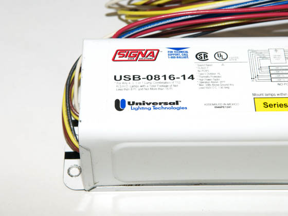 Universal Douglas USB-0816-14 USB-0816-14 (DISC Use ESB432-14) Universal Magnetic Sign Ballast for High Output T12 Lamps