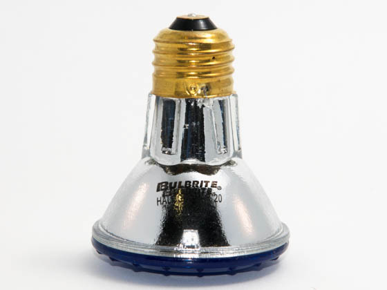 Bulbrite B683503 H50PAR20B (Blue) 50W 120V PAR20 Halogen Blue Bulb