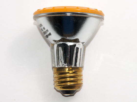 Bulbrite B683508 H50PAR20Y (Yellow) 50W 120V PAR20 Halogen Yellow Bulb