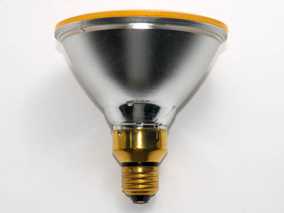 Bulbrite B683908 H90PAR38Y (Yellow) 90W 120V PAR38 Halogen Yellow Bulb