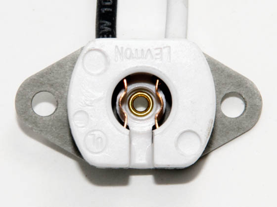 Leviton L420 T5 Linear Fluorescent Miniature Bi-Pin Socket