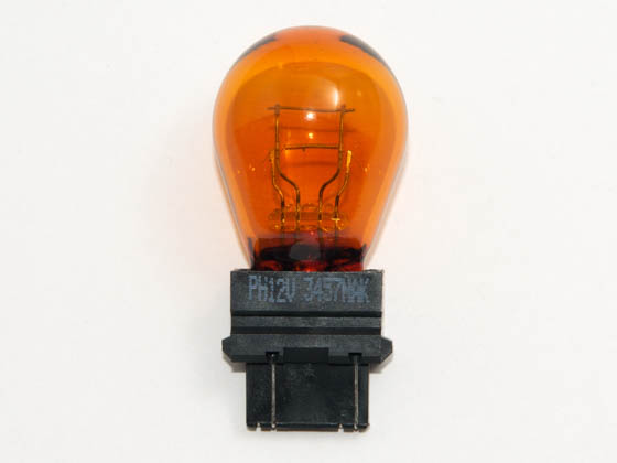 Philips Lighting PA-3457NALLB2 3457NALLB2 PHILIPS LONGER LIFE 3457NALL Natural Amber Automotive Lamp - Twice the Life of Standard Lights