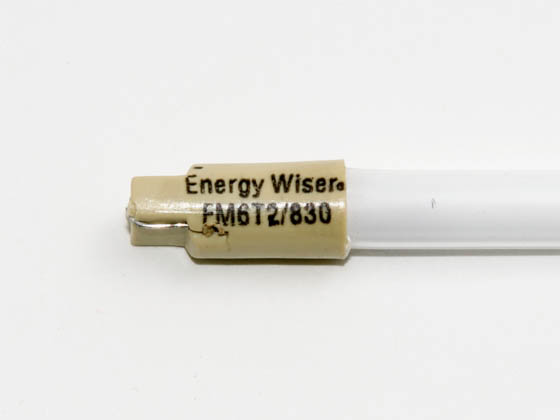 Bulbrite B517260 FM6T2/830 6W 8.6in T2 Soft White Mini Fluorescent Tube