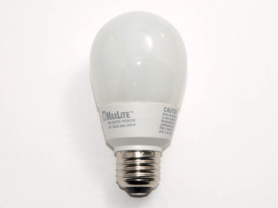 MaxLite M31535 SKB13EAPCW 13W Cool White A Style CFL Bulb, E26 Base